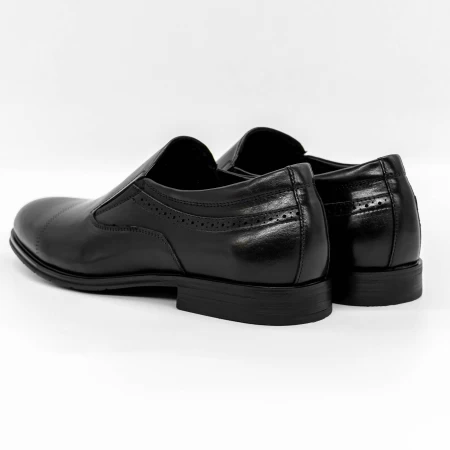 Męskie buty 9122-1 Czarny | Eldemas