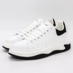 Męskie buty sportowe 8823 Biały-Czarny | Mei