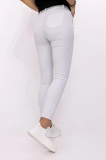 Damskie jeansy S9236-12 Biały | Kikiriki