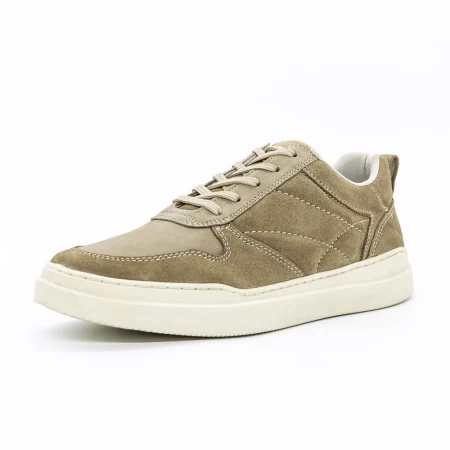 Męskie buty sportowe 3LL021010 Khaki | CAFEMODA