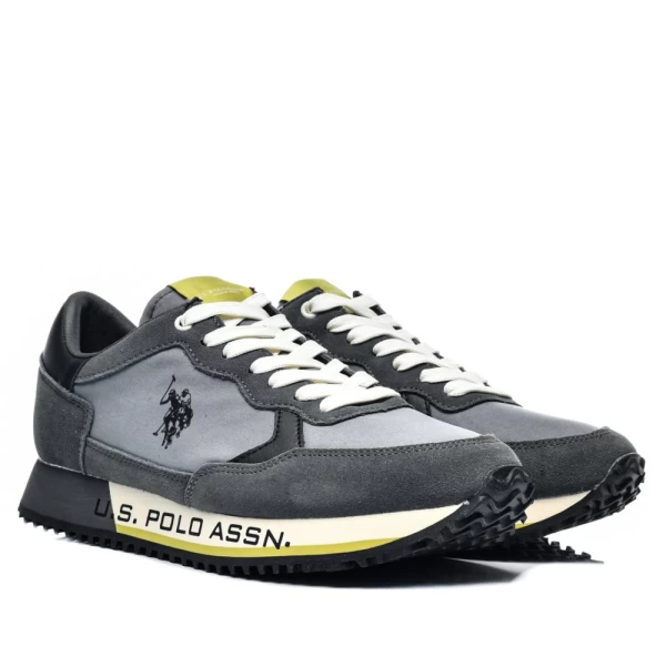 Męskie buty sportowe CLEEF003 Szary | U.S.POLO ASSN