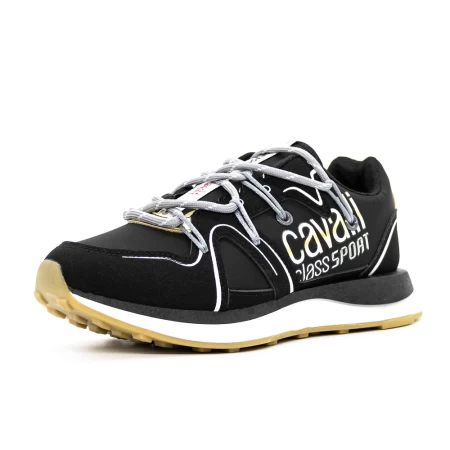 Trampki damskie S23-S00CW8642 Czarny | CAVALLI