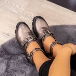 Damskie buty na co dzień ZP1980 Gunmetal | Mei