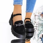 Damskie buty na co dzień 3KMD19 Czarny | Mei