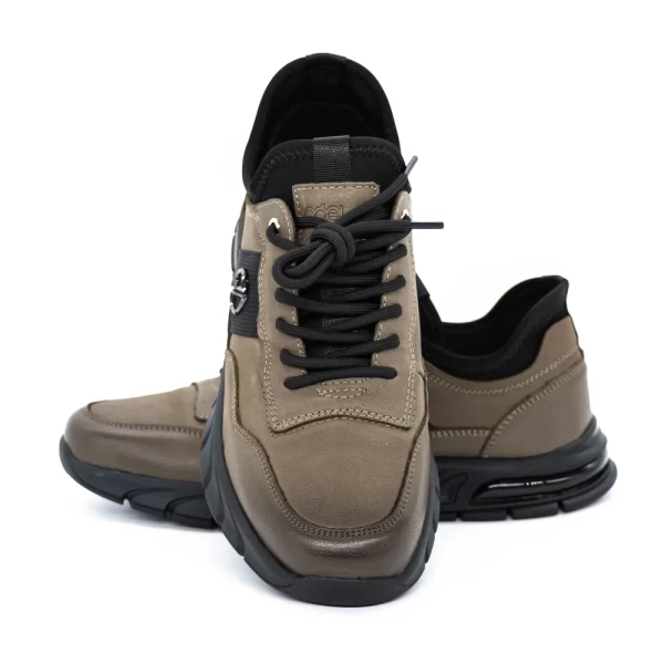 Męskie buty sportowe 5205 Khaki | Advancer