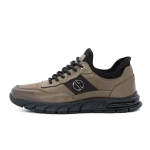 Męskie buty sportowe 5205 Khaki | Advancer