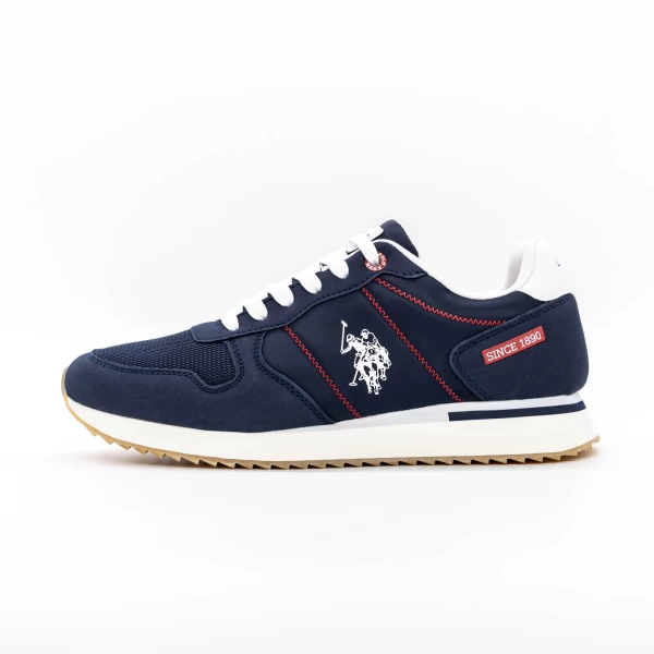 Męskie buty sportowe ALTENA001M4HT1 Ciemnoniebieski-Czerwony | U.S. POLO ASSN