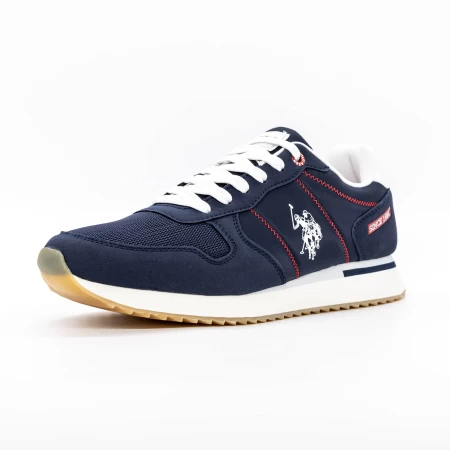 Męskie buty sportowe ALTENA001M4HT1 Ciemnoniebieski-Czerwony | U.S. POLO ASSN