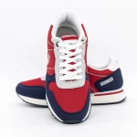 Męskie buty sportowe ALTENA001M4HT1 Czerwony-Ciemnoniebieski | U.S. POLO ASSN