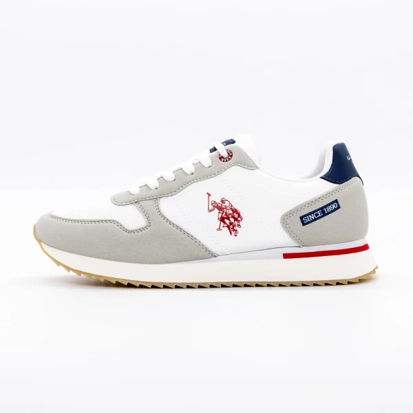 Męskie buty sportowe ALTENA001M4HT1 Biały | U.S. POLO ASSN