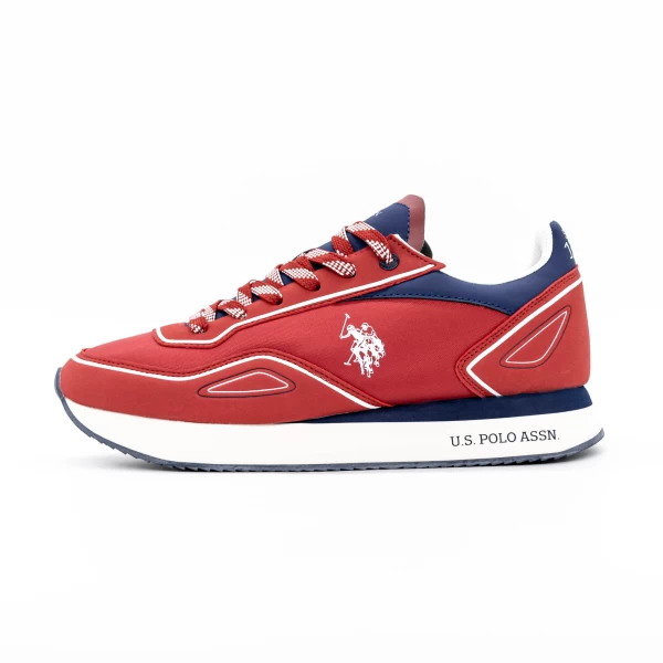 Męskie buty sportowe NOBIL012M4NH1 Czerwony | U.S. POLO ASSN