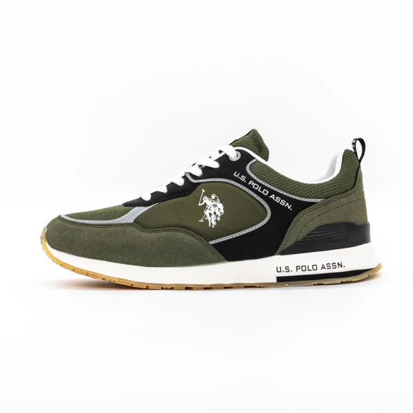 Męskie buty sportowe TABRY007M4HT2 Wojskowy-Czarny | U.S. POLO ASSN