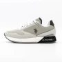 Męskie buty sportowe NOBIL003M4HY5 Jasnoszary-Czarny | U.S. POLO ASSN