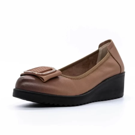 Buty na platformie 230558 Brzoskwiniowy | Stephano