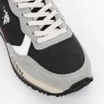 Męskie buty sportowe CLEEF002 Szary-Czarny | U.S.POLO ASSN