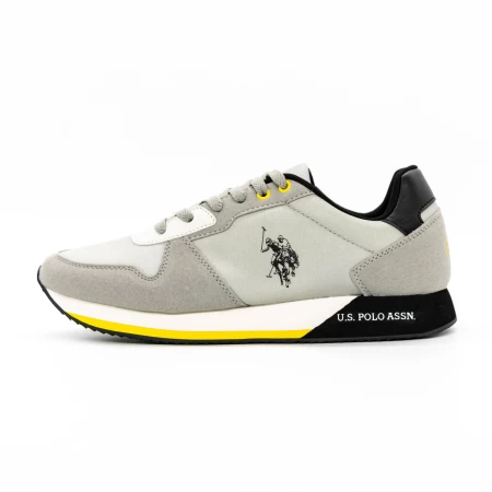 Męskie buty sportowe NOBIL011 Jasnoszary | U.S.POLO ASSN