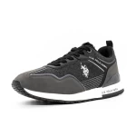 Męskie buty sportowe TABRY005 Czarny-Ciemnoszary | U.S.POLO ASSN