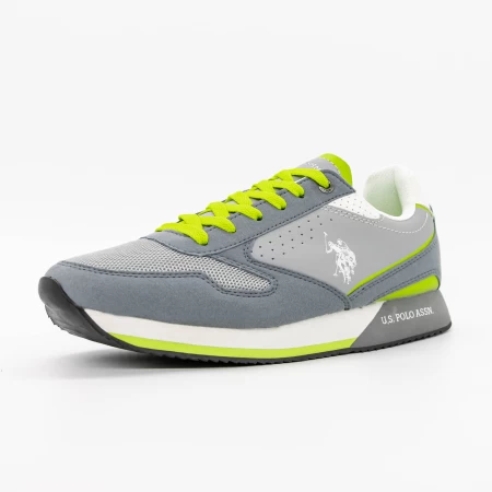 Męskie buty sportowe NOBIL003C Jasnoszary | U.S.POLO ASSN