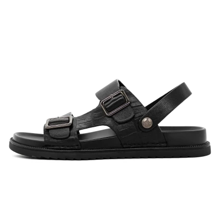 Męskie sandały OB10555 Czarny | Advancer