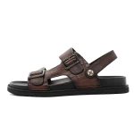 Męskie sandały OB10555 Brązowy | Advancer