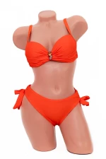 Damska kostium kąpielowy F105 Pomarańczowy | Meina