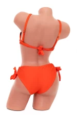 Damska kostium kąpielowy F105 Pomarańczowy | Meina