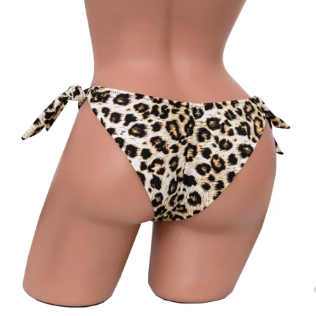 Damskie figi brazylijskie B21 Leopard | Meina