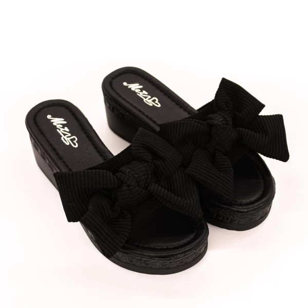 Damskie klapki XN38 Czarny | Mei