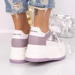 Pantofi Sport Dama cu Platforma 1088 PURPLE | MEI