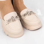 Pantofi Casual Dama 3AH39 BEIGE | MEI