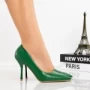 Pantofi Stiletto 5058 GREEN | TANIA