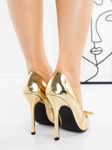 Pantofi Stiletto LD-1177 GOLD | L.DAY