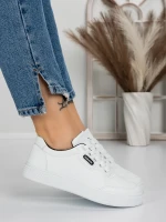 Damskie buty sportowe 926 Biały-Czarny | Fashion