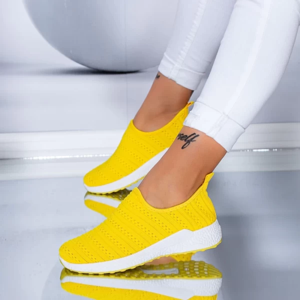 Damskie buty sportowe TF7 Żółty | Mei