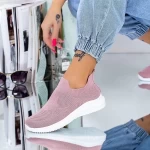 Damskie buty sportowe LJ1 Różowy | Mei