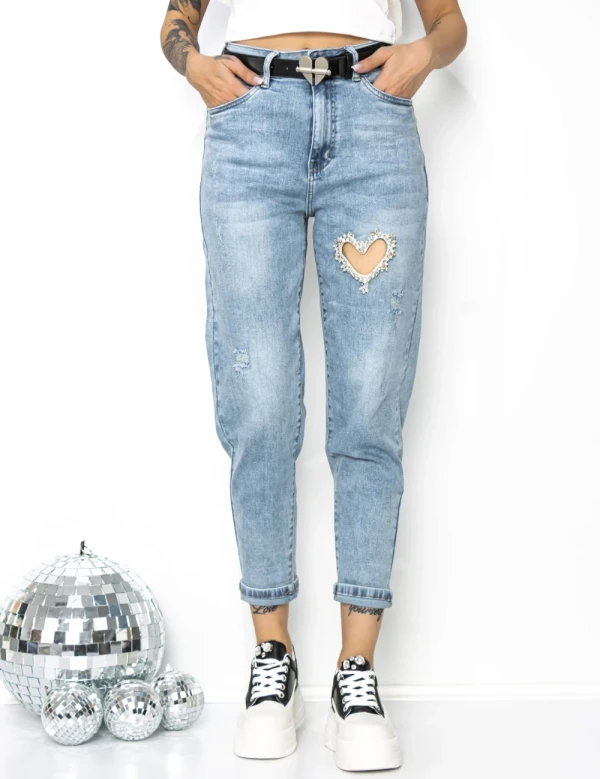 Blugi Dama SL1231 ALBASTRU | MINA