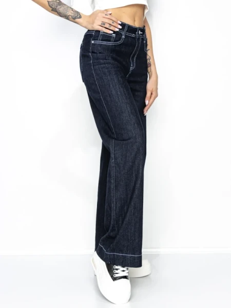 Blugi Dama L5610 ALBASTRU INCHIS | FASHION