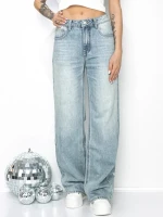 Blugi Dama ML079 ALBASTRU | FASHION