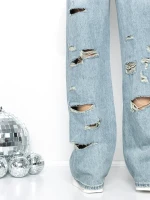 Blugi Dama ML079 ALBASTRU | FASHION