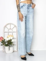 Blugi Dama BQ9917 ALBASTRU | FASHION