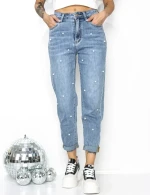 Blugi Dama RF080 ALBASTRU | MINA