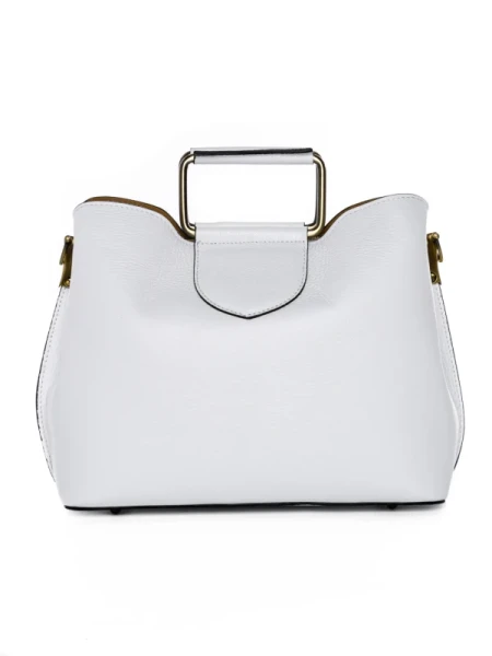 Genti Dama Din Piele Naturala GD31 WHITE | FORSETI