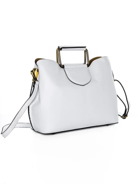 Genti Dama Din Piele Naturala GD31 WHITE | FORSETI