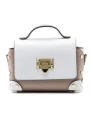 Genti Dama Din Piele Naturala GD32 WHITE-BEIGE | FORSETI