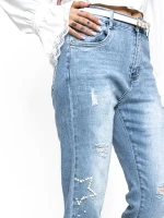 Blugi Dama BF1608-5 ALBASTRU | MEI