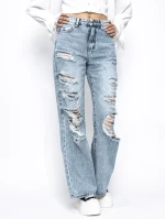 Blugi Dama G1879 ALBASTRU | MINA