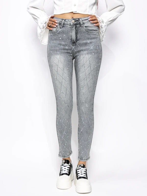 Blugi Dama RF102 GRI | MINA