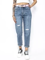 Blugi Dama RF087 ALBASTRU | MINA