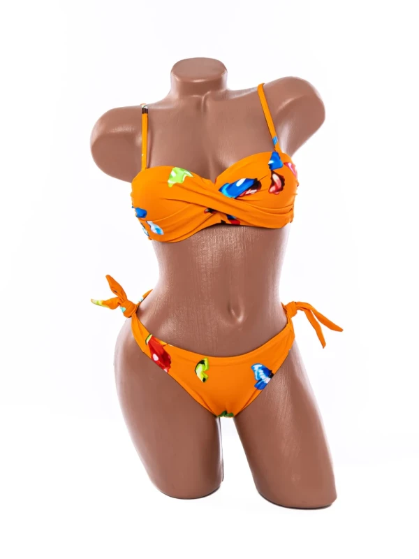 Costum de baie dama F333 PORTOCALIU | MEINA