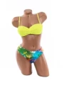 Costum de baie dama F339-1 VERDE NEON | MEINA